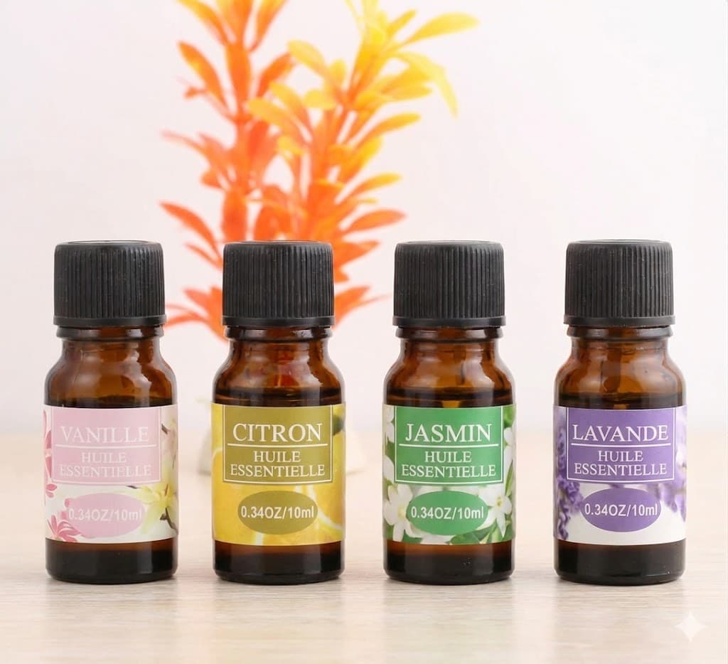 Pack Huiles Essentielles (4 Flacons)
